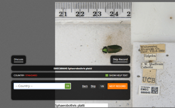 Science Needs You! Help us digitize our collections. 