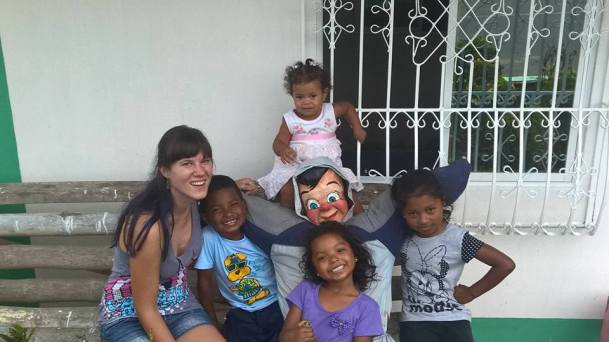 We make a representation of the old year. 