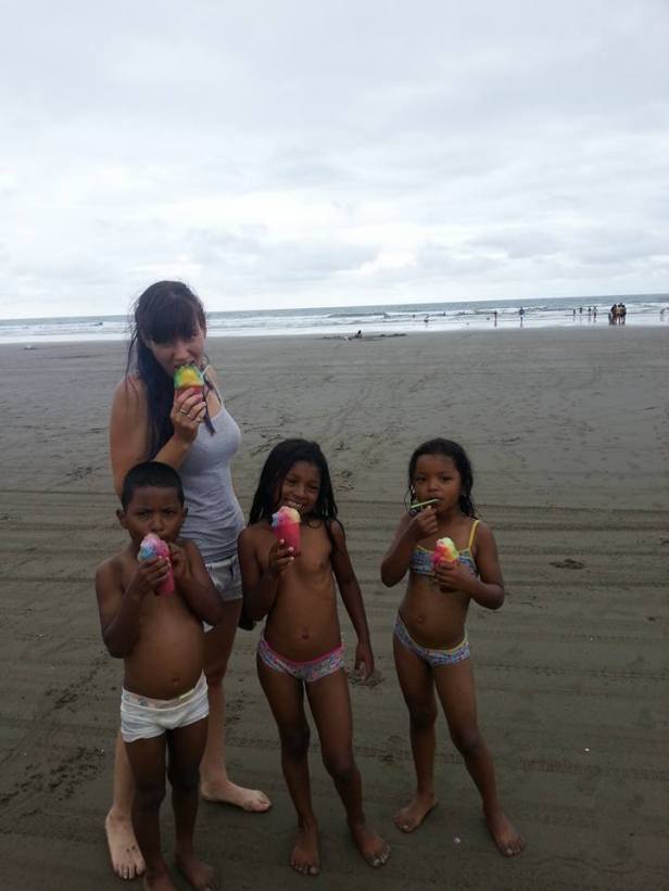 We eat snowcones because they're awesome. 