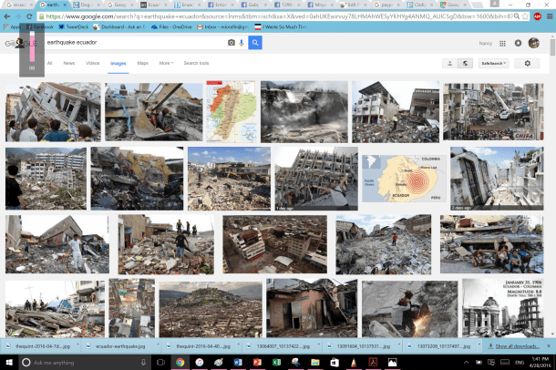Of course just a quick Google search will show you the devastation that wreaked the coastline of the country. 