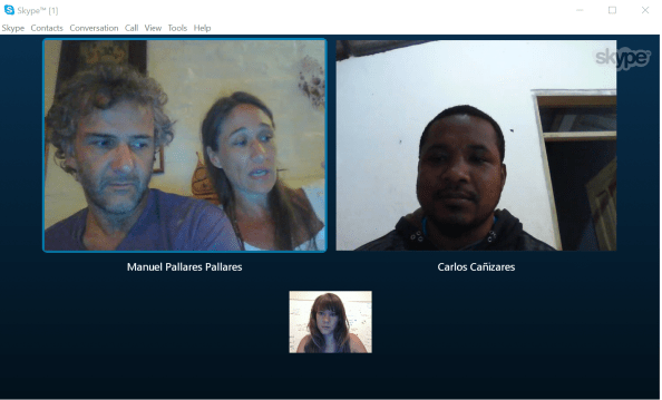 And we talked about the logistics of where we would put these temporary houses and when we're going to do it. 